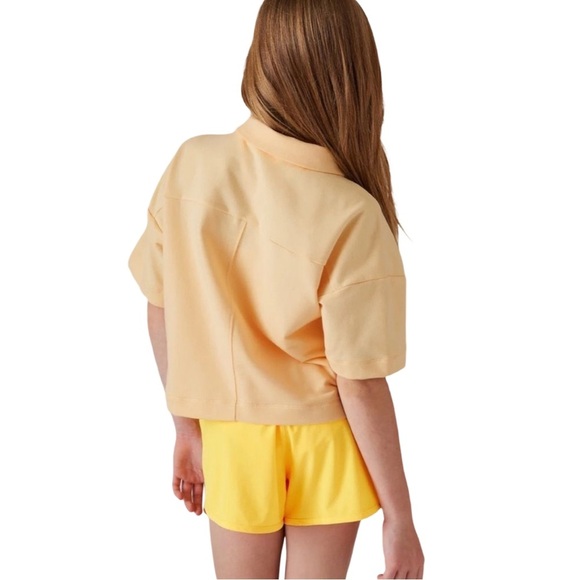 Athleta Girl Retro Chill Oversized Midi Tee 8/10 - Picture 2 of 6